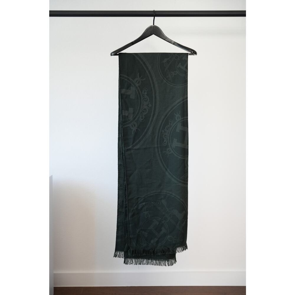 Hermes silk shawl/ scarf